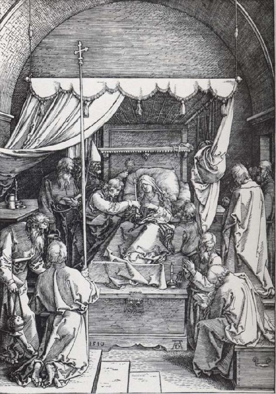 Albrecht Durer The Death of the Virgin oil painting image